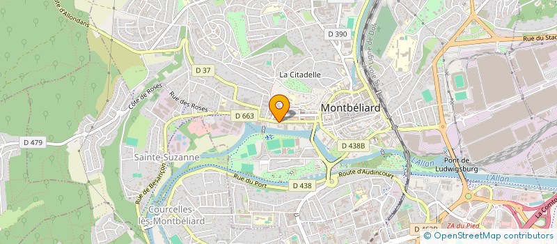 localisation de l'entreprise MONSIEUR JAMEL BELAZE à MONTBELIARD