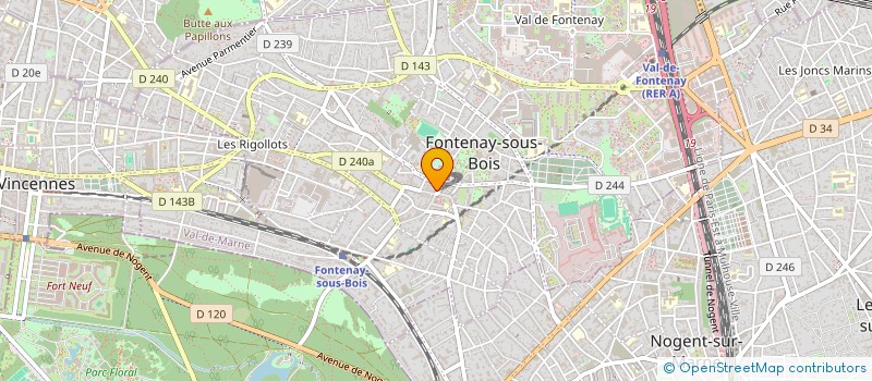 localisation de l'entreprise MONSIEUR JAMEL BEN AYAD à FONTENAY-SOUS-BOIS