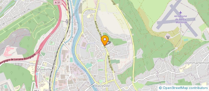 localisation de l'entreprise MONSIEUR JAMEL BENDJOUA à MALZEVILLE