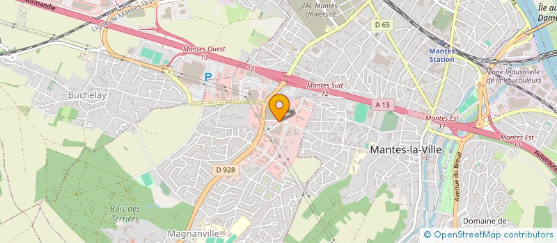 localisation de l'entreprise MONSIEUR JAMEL BORSALI  MAGNANVILLE