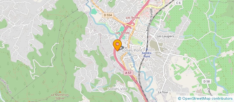 localisation de l'entreprise MONSIEUR JAMEL BOUACHIR à LA GARDE