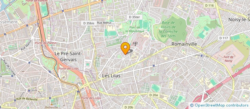 localisation de l'entreprise MONSIEUR JAMEL BOUGHANMI à LES LILAS