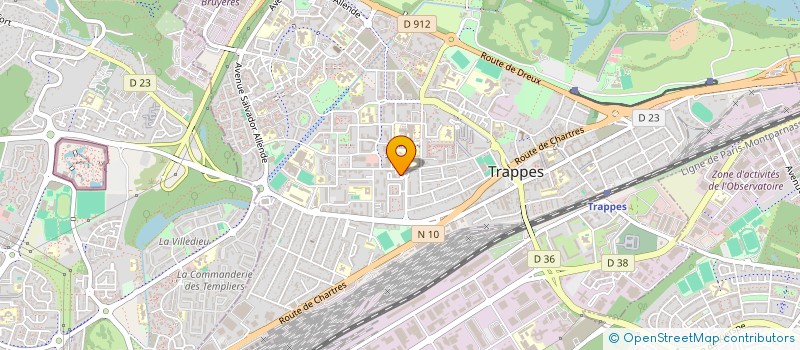 localisation de l'entreprise MONSIEUR JAMEL BOULADJERAF à TRAPPES