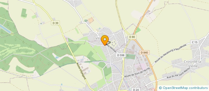 localisation de l'entreprise MONSIEUR JAMEL BOUTERFAS  VENON