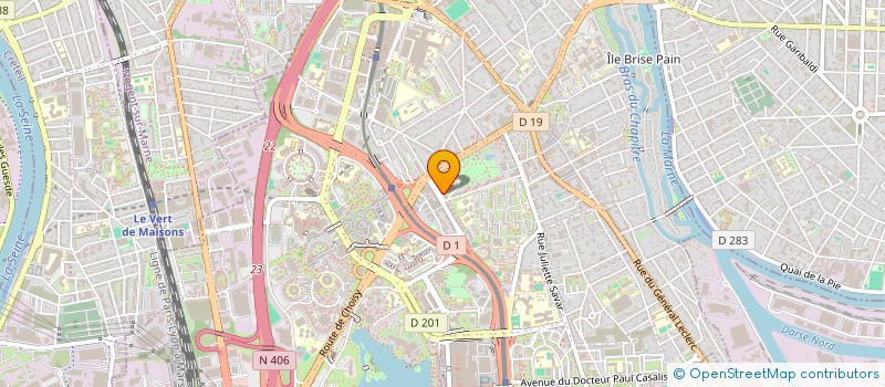 localisation de l'entreprise MONSIEUR JAMEL CHRIGUI  CRETEIL