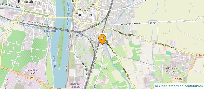 localisation de l'entreprise MONSIEUR JAMEL DARAZI à TARASCON