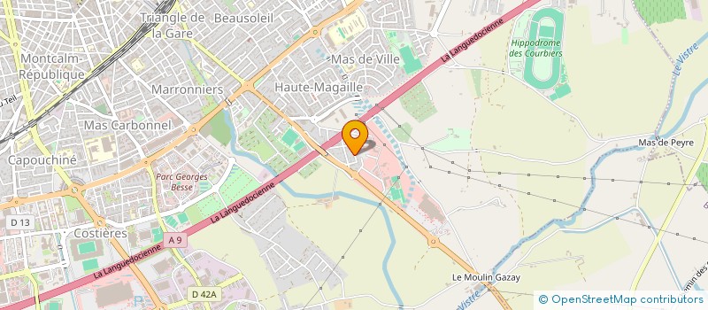 localisation de l'entreprise MONSIEUR JAMEL EL MADKOUK  NIMES