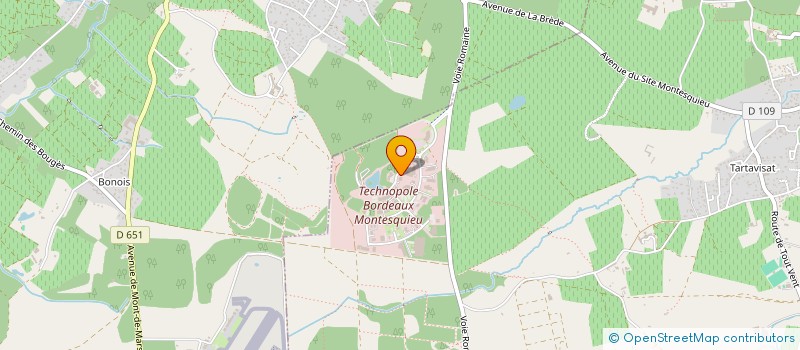 localisation de l'entreprise MONSIEUR JAMEL FARES  MARTILLAC