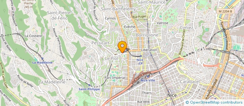 localisation de l'entreprise MONSIEUR JAMEL FATTOUM à NICE