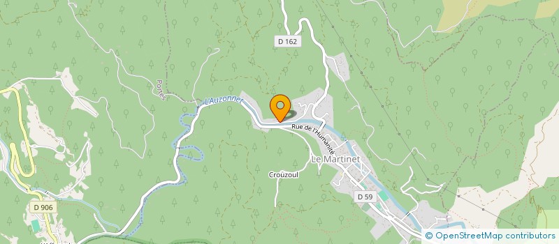 localisation de l'entreprise MONSIEUR JAMEL GARAH  LE MARTINET