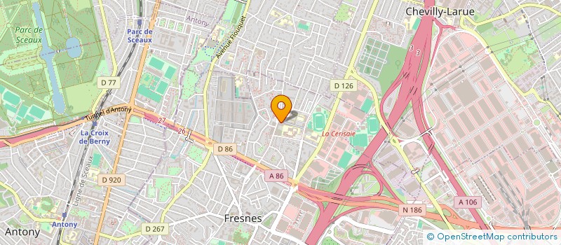 localisation de l'entreprise MONSIEUR JAMEL HADJIDJ  FRESNES