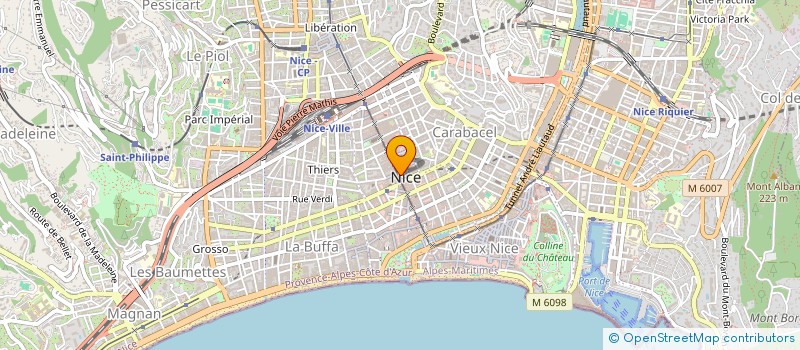 localisation de l'entreprise MONSIEUR JAMEL JRIDI à NICE
