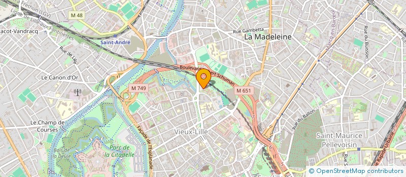 localisation de l'entreprise MONSIEUR JAMEL KECHROUD à LILLE