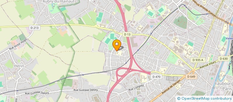 localisation de l'entreprise MONSIEUR JAMEL KHAYI à VALENCIENNES