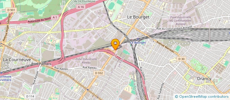 localisation de l'entreprise MONSIEUR JAMEL KORRMI à LA COURNEUVE