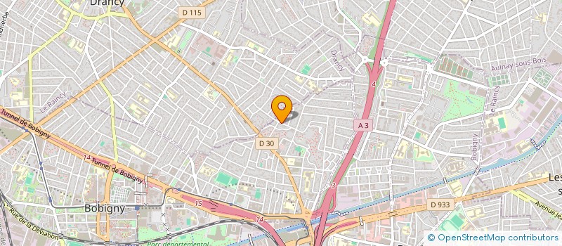 localisation de l'entreprise MONSIEUR JAMEL LAARAJ  BOBIGNY