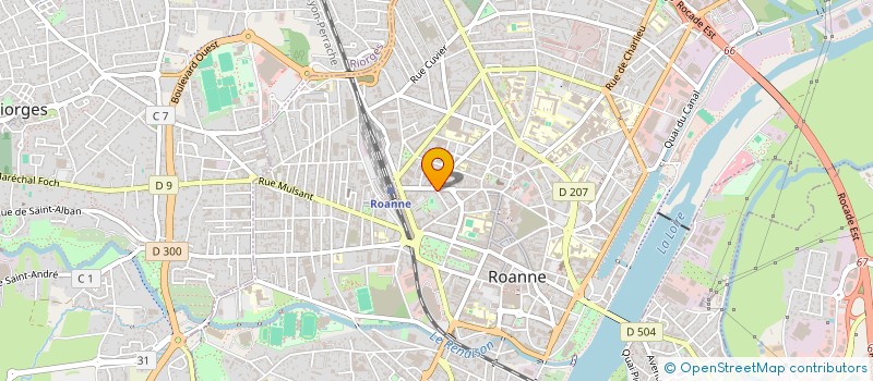 localisation de l'entreprise MONSIEUR JAMEL MALLEM à ROANNE