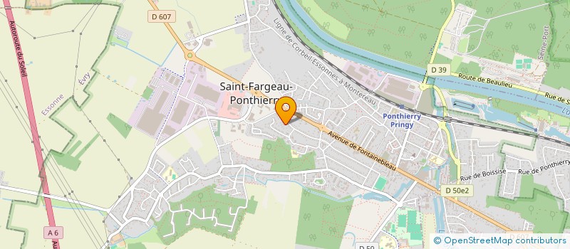 localisation de l'entreprise MONSIEUR JAMEL MEBROUK à SAINT-FARGEAU-PONTHIERRY