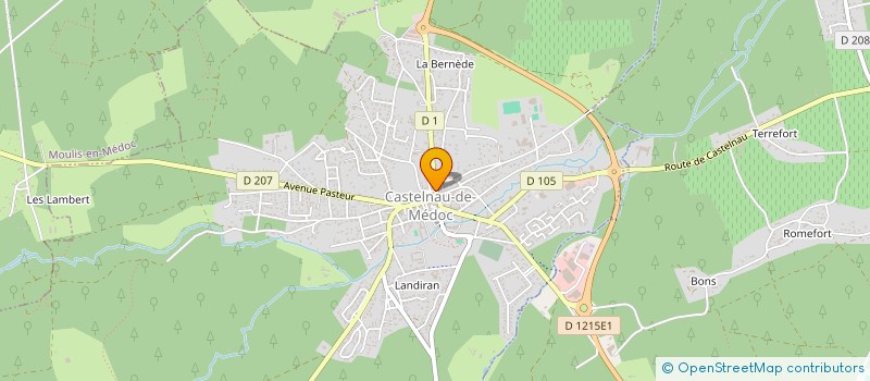 localisation de l'entreprise MONSIEUR JAMEL MELLOUK à CASTELNAU-DE-MEDOC