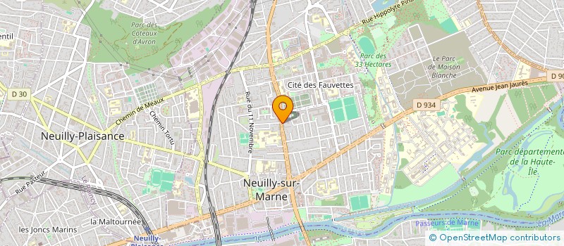 localisation de l'entreprise MONSIEUR JAMEL MERIMI à NEUILLY-SUR-MARNE