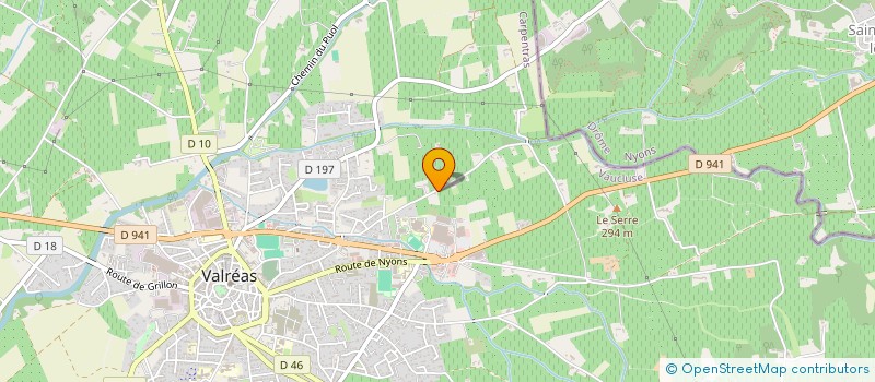localisation de l'entreprise MONSIEUR JAMEL MKIOUDANE à VALREAS