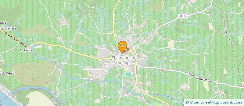 localisation de l'entreprise MONSIEUR JAMEL OUESLATI  CHATEAUNEUF-DU-PAPE