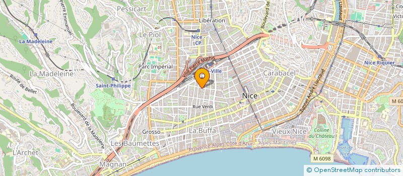 localisation de l'entreprise MONSIEUR JAMEL OUNISSI à NICE
