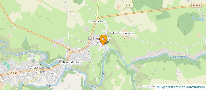 localisation de l'entreprise MONSIEUR JAMEL RIM à ARGENTONNAY