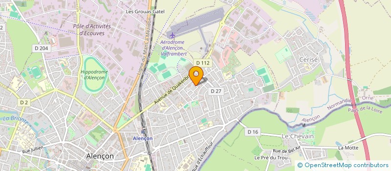 localisation de l'entreprise MONSIEUR JAMEL ROUICHI à ALENCON