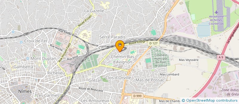 localisation de l'entreprise MONSIEUR JAMEL SAID  NIMES