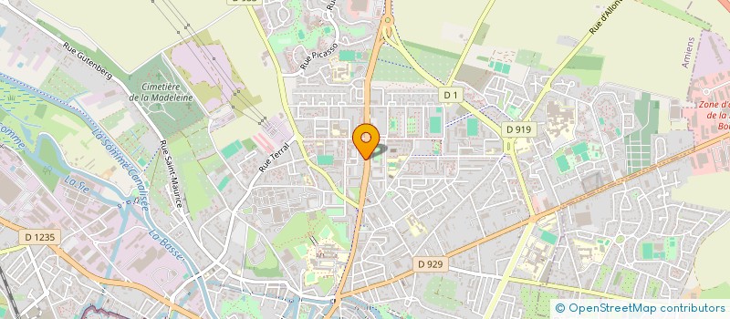 localisation de l'entreprise MONSIEUR JAMEL SEDDIK  AMIENS