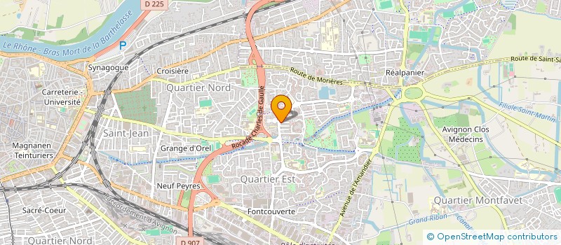 localisation de l'entreprise MONSIEUR JAMEL SOUAFI à AVIGNON