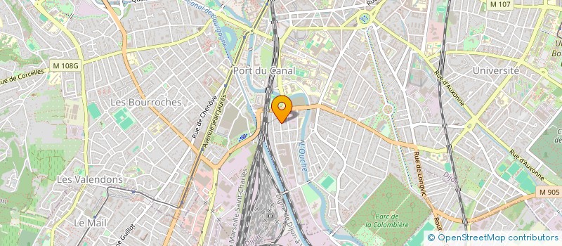 localisation de l'entreprise MONSIEUR JAMEL TRAD  DIJON