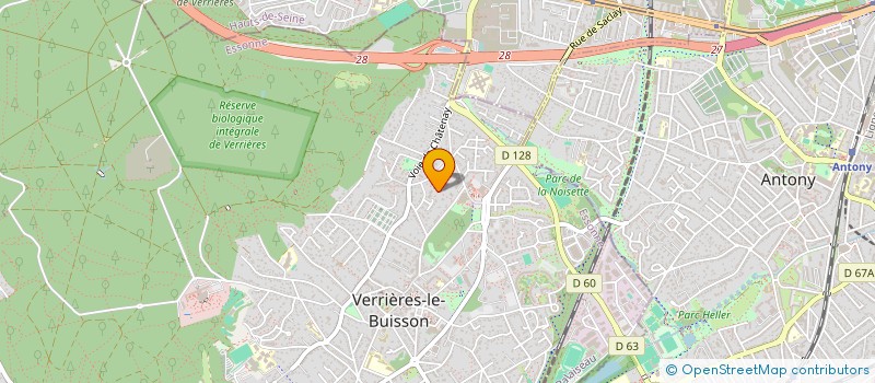 localisation de l'entreprise MONSIEUR JAMEL TRIKI  VERRIERES-LE-BUISSON