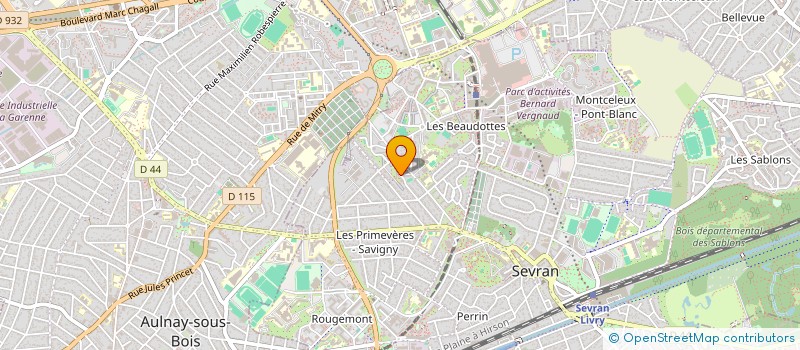 localisation de l'entreprise MONSIEUR JAMEL YAKHLEF  SEVRAN