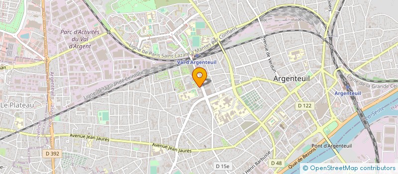 localisation de l'entreprise MONSIEUR JAMEL ZAOUI à ARGENTEUIL