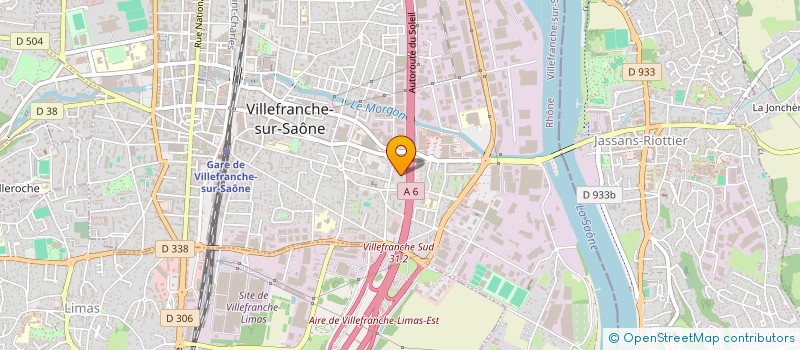localisation de l'entreprise MONSIEUR JAMEL ZARAI  VILLEFRANCHE-SUR-SAONE