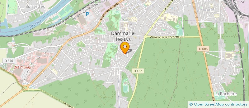 localisation de l'entreprise MONSIEUR JAMES BACAER à DAMMARIE-LES-LYS