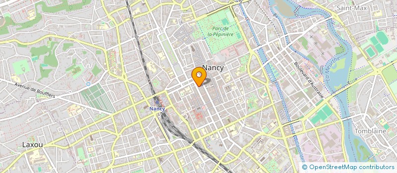 localisation de l'entreprise MONSIEUR JAMES BAK  NANCY