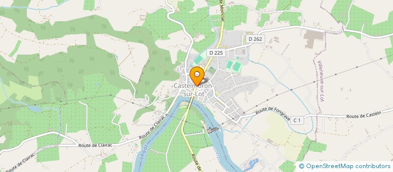 localisation de l'entreprise MONSIEUR JAMES BALUTET  CASTELMORON-SUR-LOT