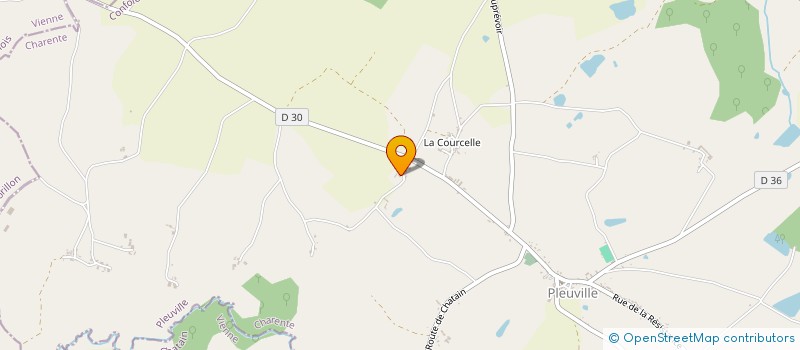 localisation de l'entreprise MONSIEUR JAMES BANN  PLEUVILLE