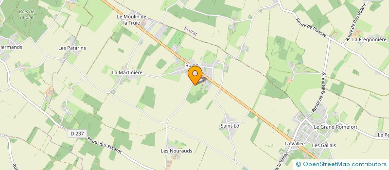 localisation de l'entreprise MONSIEUR JAMES BAUDRY à SAINT-GEORGES-DES-COTEAUX