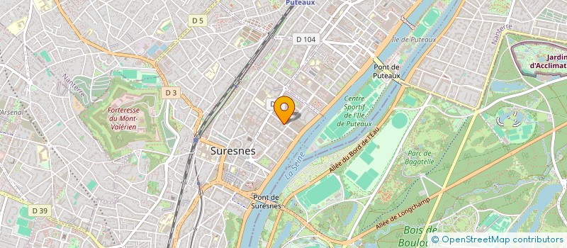 localisation de l'entreprise MONSIEUR JAMES BEGG à SURESNES