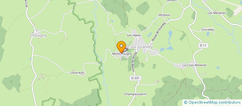 localisation de l'entreprise MONSIEUR JAMES BISHOP  DUN-SUR-GRANDRY