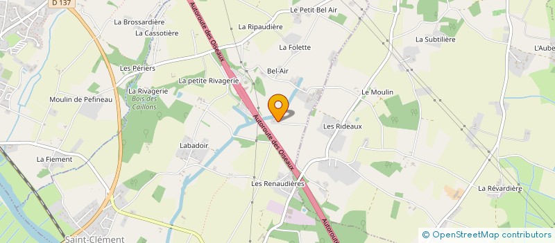 localisation de l'entreprise MONSIEUR JAMES BOISSARD à GENOUILLE