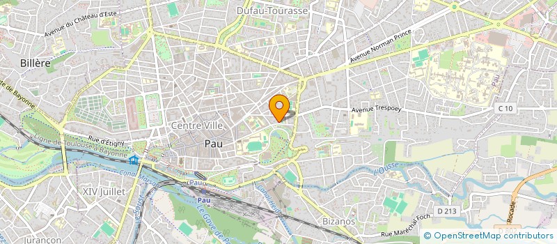 localisation de l'entreprise MONSIEUR JAMES BULLIVANT à PAU