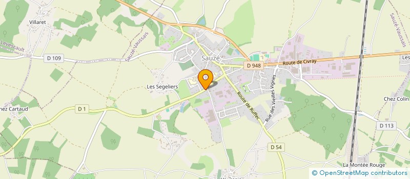 localisation de l'entreprise MONSIEUR JAMES CANE-RICHARDSON à SAUZE-VAUSSAIS