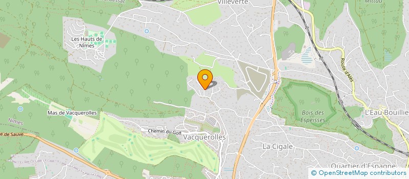 localisation de l'entreprise MONSIEUR JAMES CETKOVSKI  NIMES