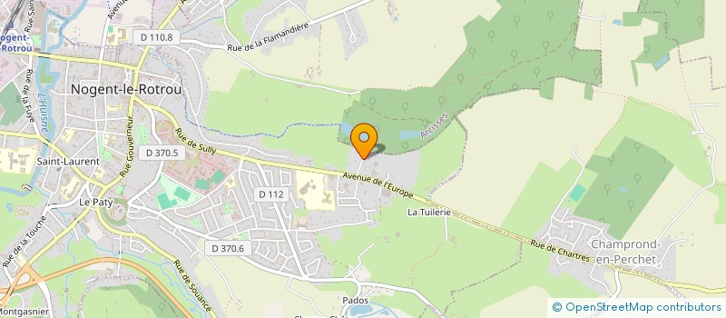 localisation de l'entreprise MONSIEUR JAMES CHESNEAU à NOGENT-LE-ROTROU
