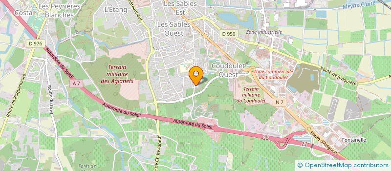 localisation de l'entreprise MONSIEUR JAMES CLAPIER  ORANGE